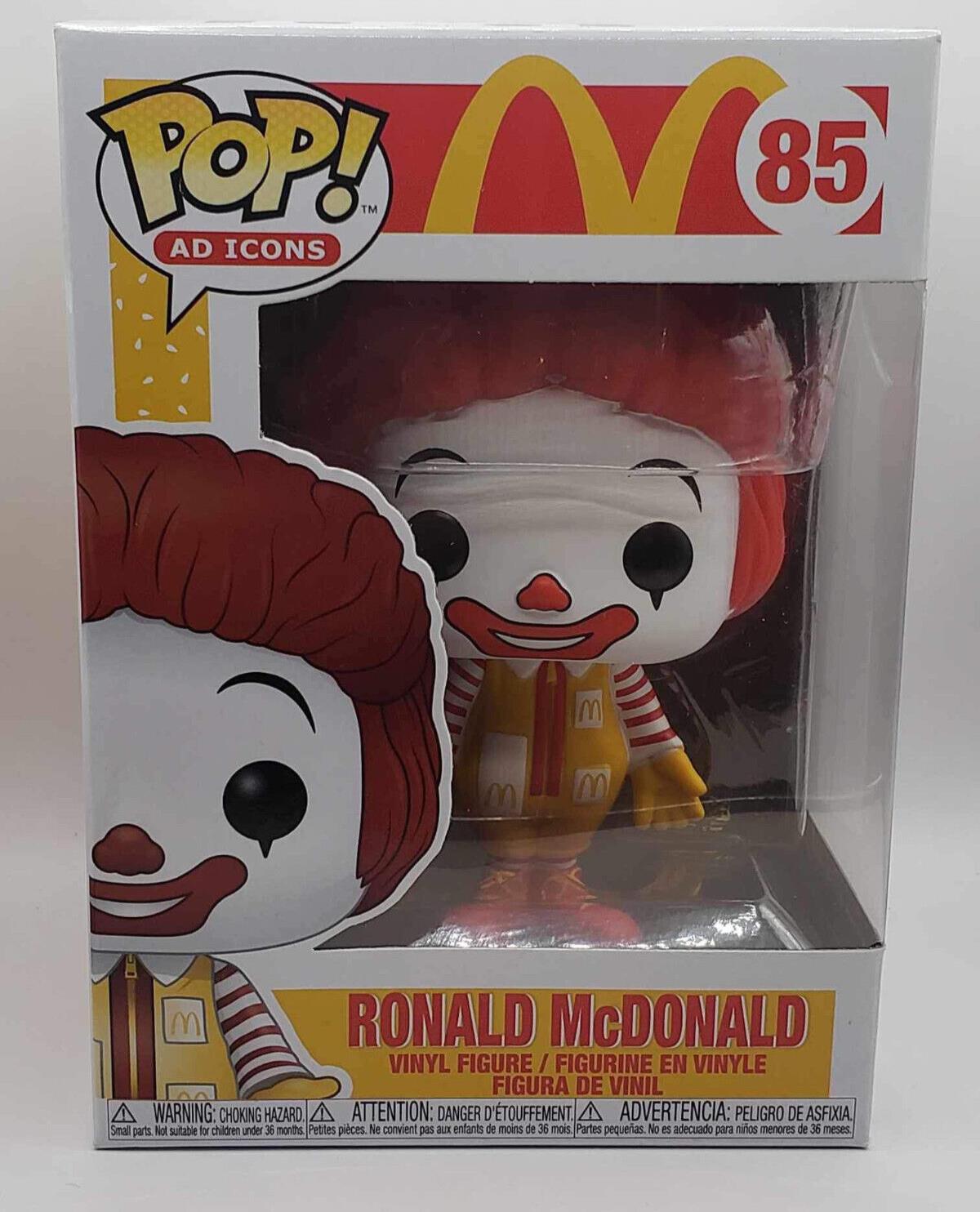Ronald McDonald Pop #85 McDonald's Funko Pop Ad Icons 2020