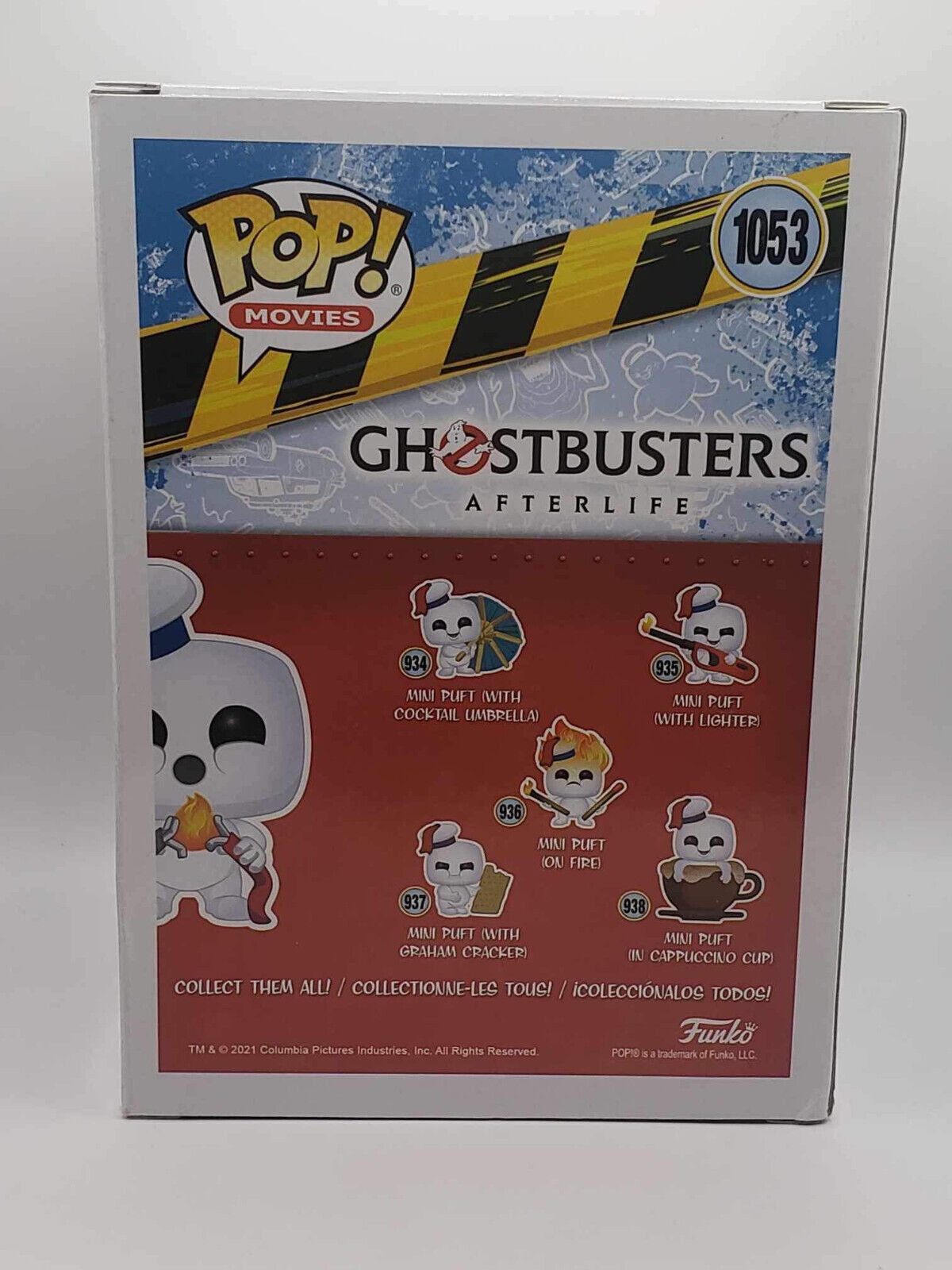 Funko Pop! Movies 1053 Mini Puft (Zapped) Ghostbusters