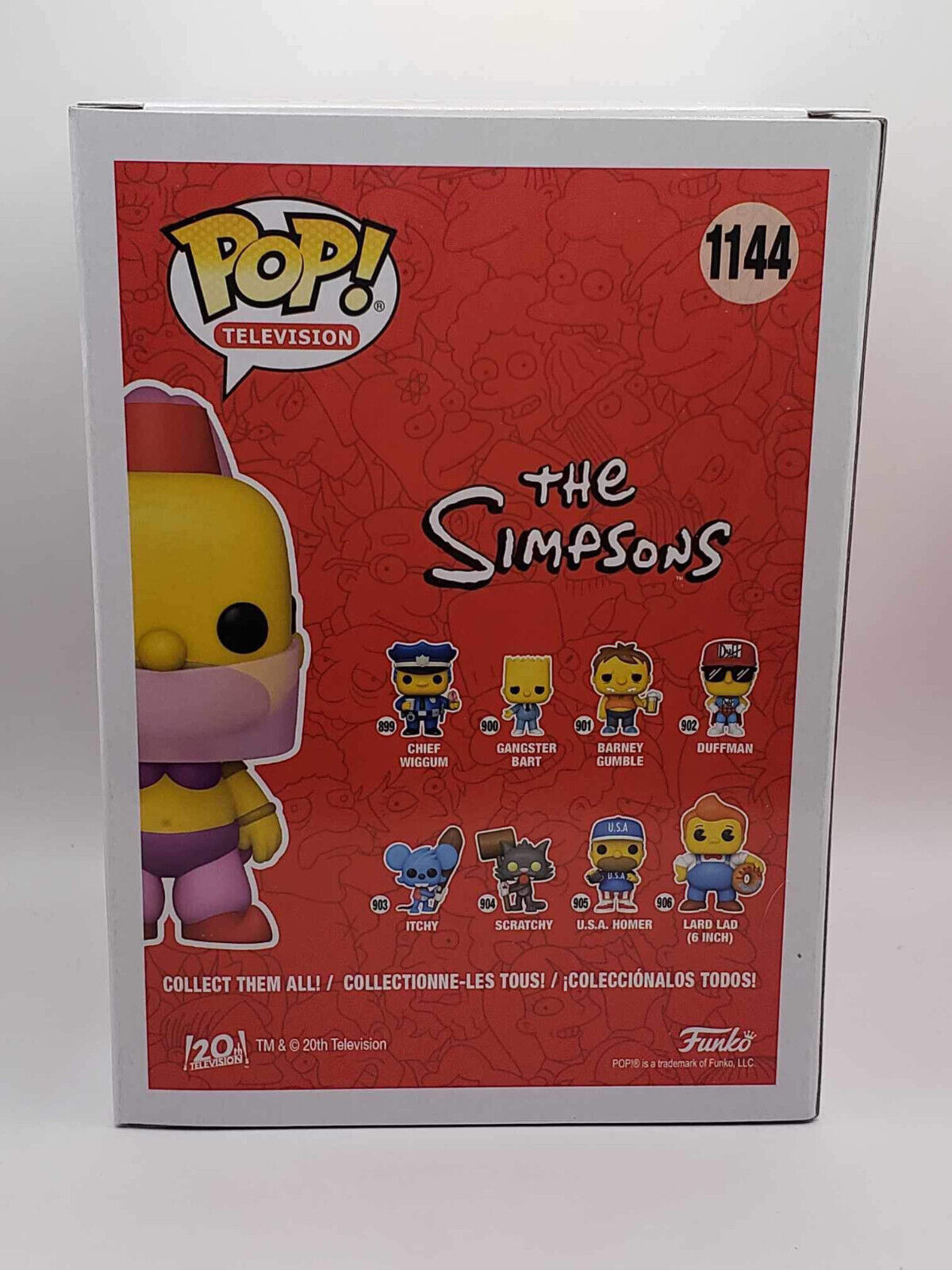 Funko Pop! The Simpsons Belly Dancer Homer 1144 Summber Convention