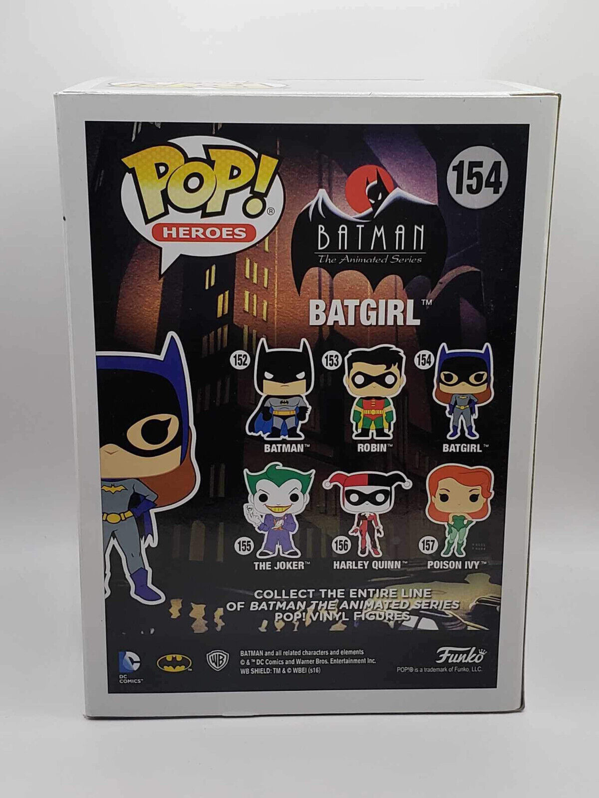 Funko Pop! Heroes Vinyl Figure - Batman The Animated Series - BATGIRL #154