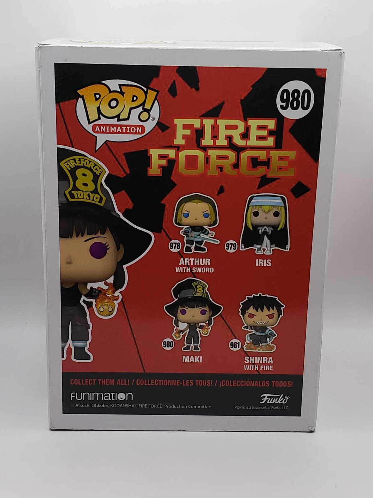 Funko Pop! Animation Fire Force - Maki #980 Vinyl Figure