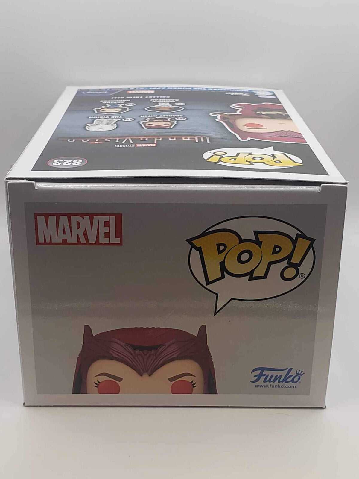 Funko Pop Marvel Scarlet Witch (Glows in the Dark) Entertainment Earth Exclusive