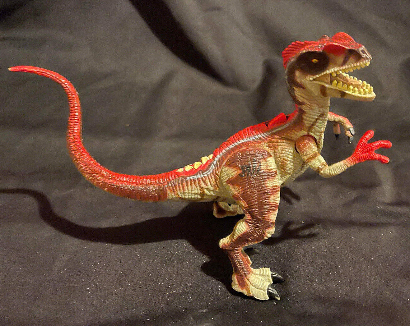 Hasbro 2000 Jurassic Park JP3 III Re-Ak A-Tak Alpha Velociraptor Dinosaur