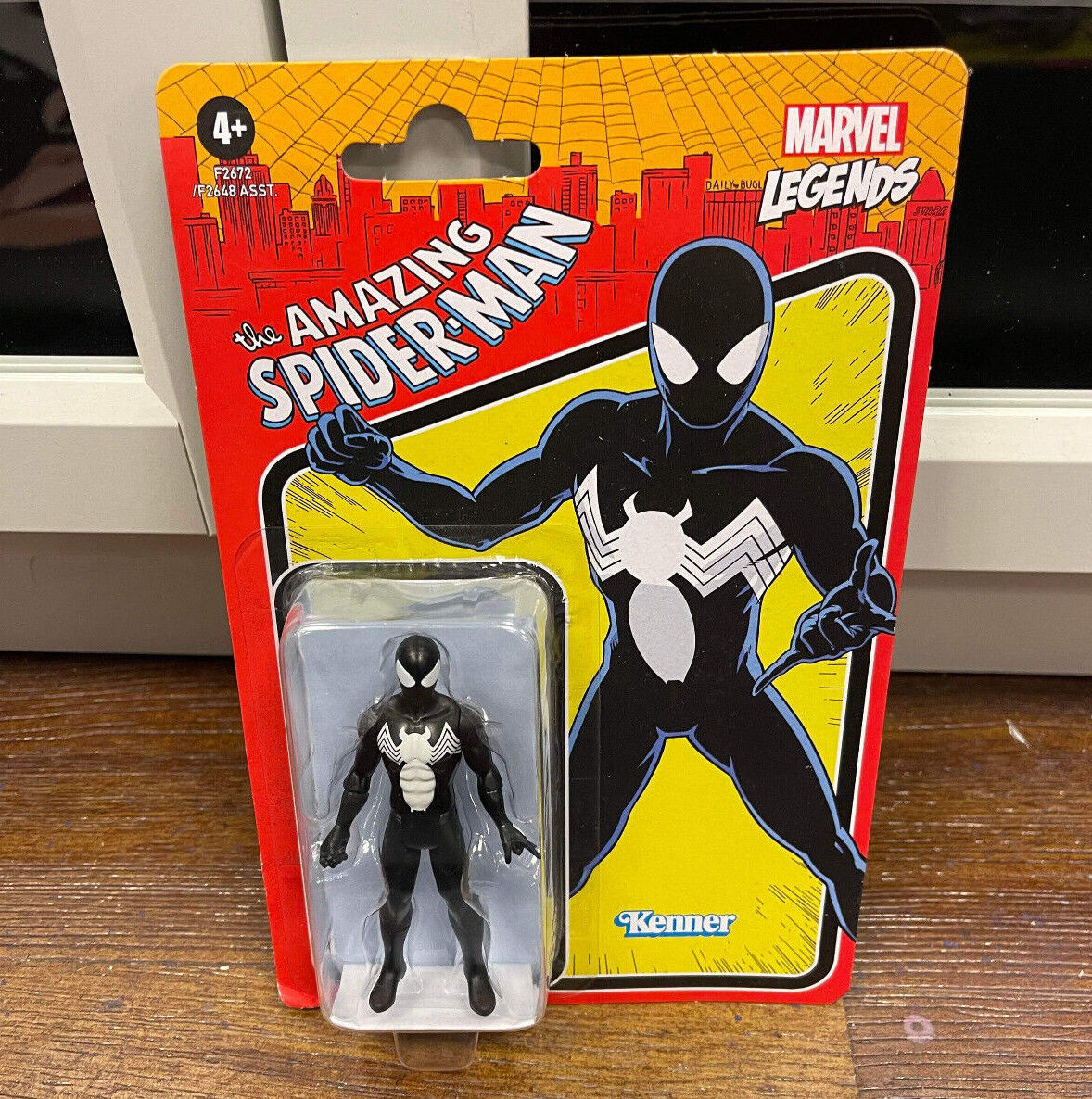 Amazing Spider-Man Marvel Legends Kenner Hasbro Black Suit Symbiote