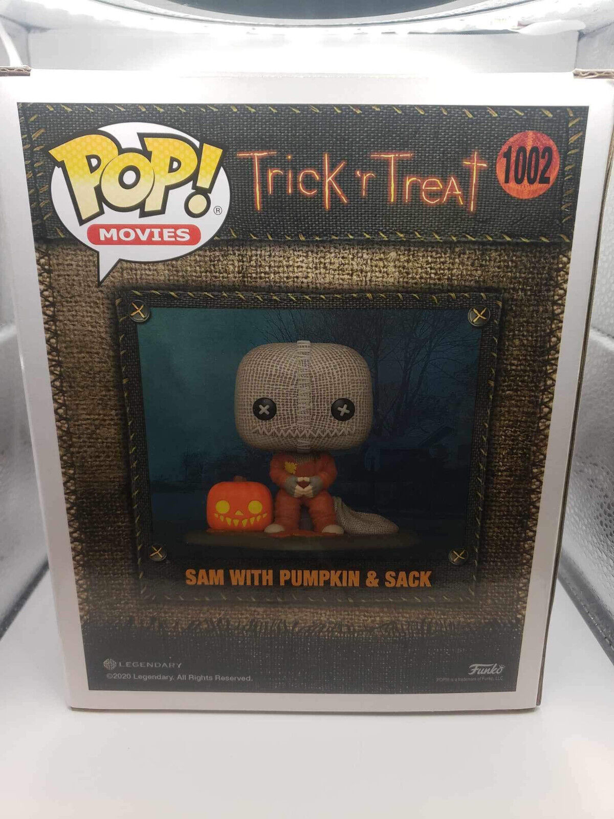 Funko Pop! Movies Trick R Treat Sam With Pumpkin And Sack Spirit Exclusive #1002