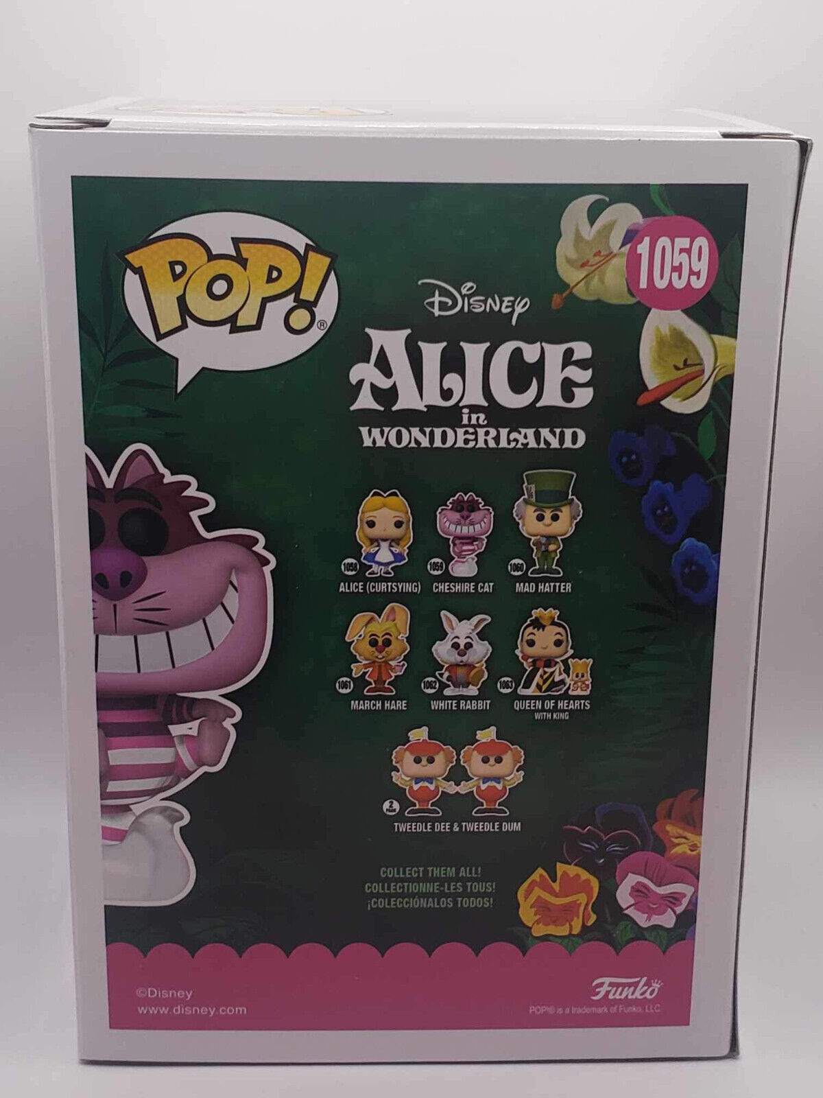 Funko Pop! Disney Alice In Wonderland Cheshire Cat #1059 Vinyl Figure