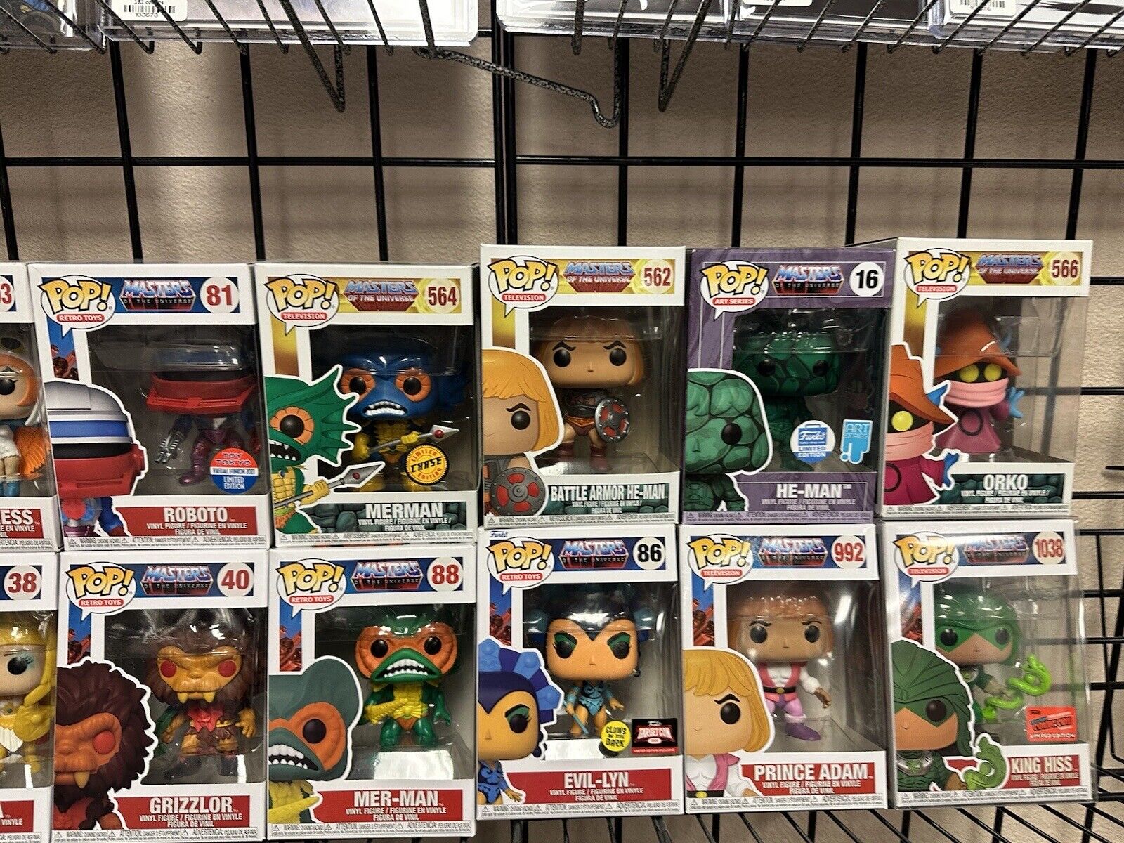 Funko Masters Of  The Universe Lot! Nice Condition