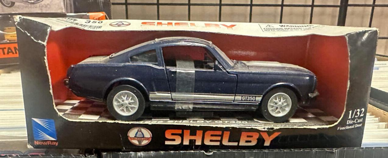 1966 Ford Shelby GT350 New Ray Toys Diecast Car 1/32