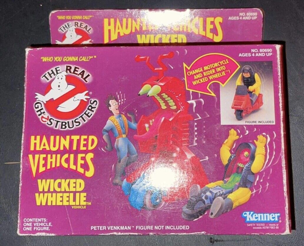 Real Ghostbusters Wicked Wheelie Cycle Haunted Vehicles Kenner