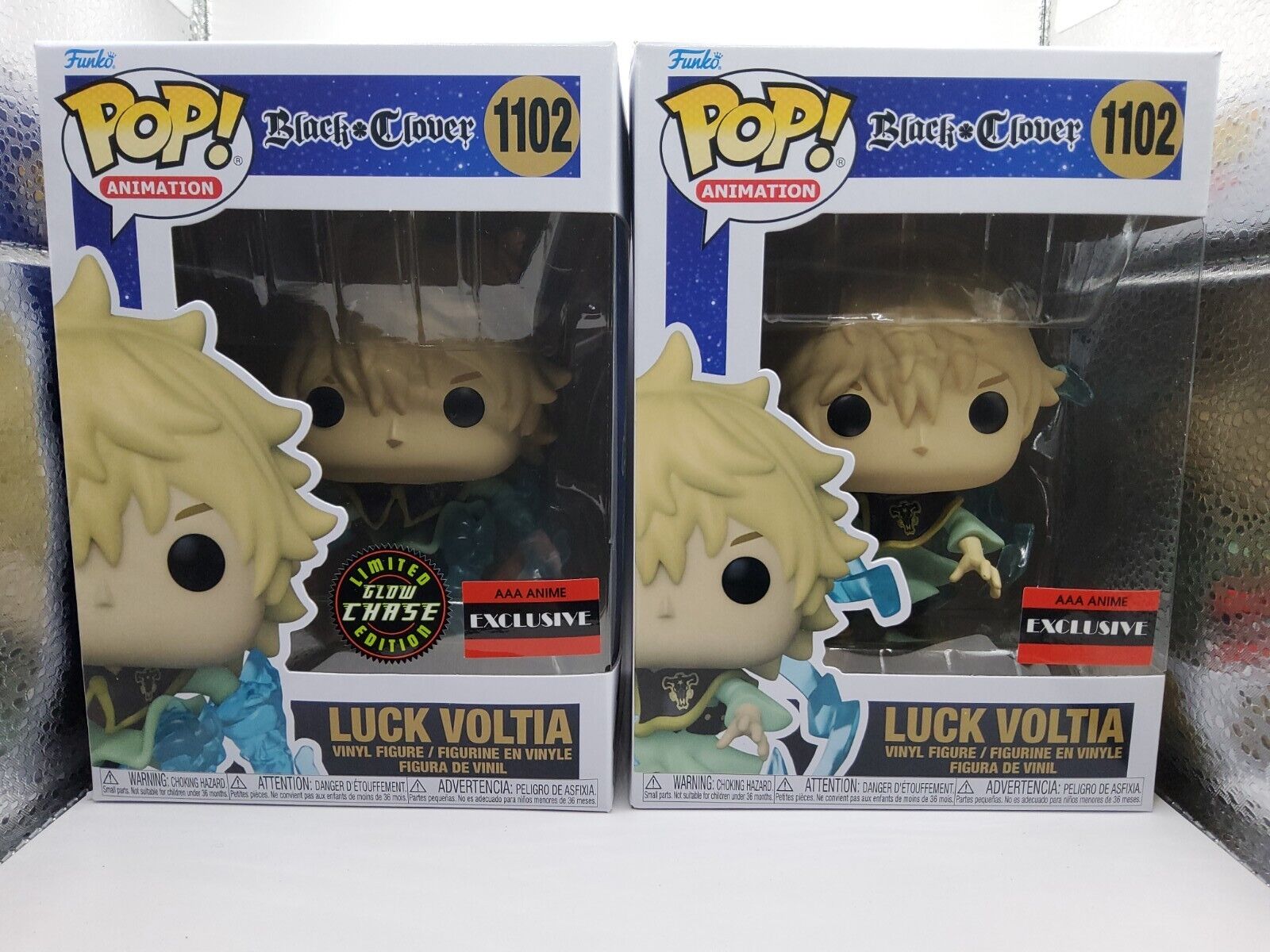Funko Pop! Black Clover: Luck Voltia Common & Chase AAA Anime Exclusive