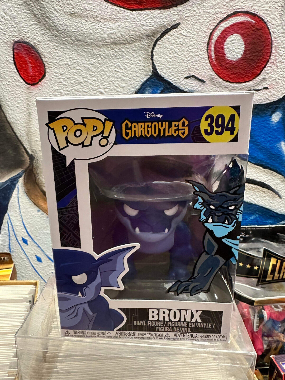 Funko Pop! Disney Gargoyles #394 Bronx Custom Art Box